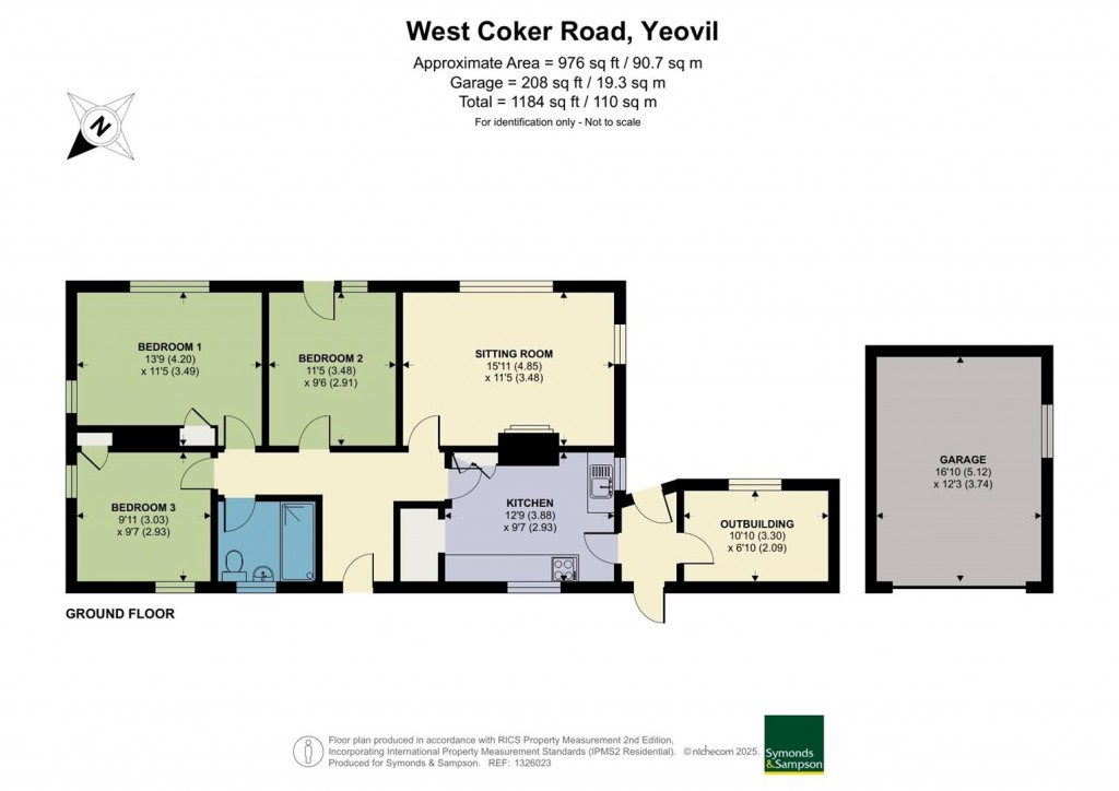 Floorplans For West Coker Road, Yeovil