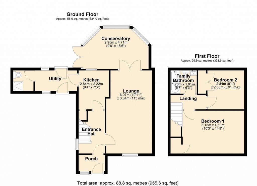 Floorplans For Manderston Road, Newmarket