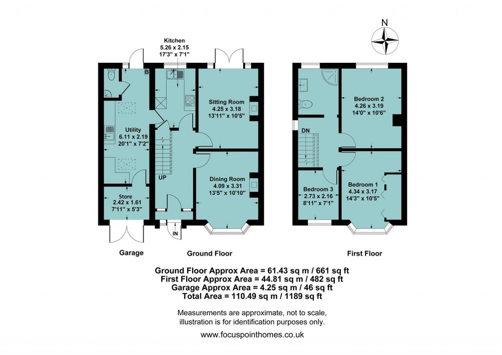 Floorplans For Warwick Road, Banbury