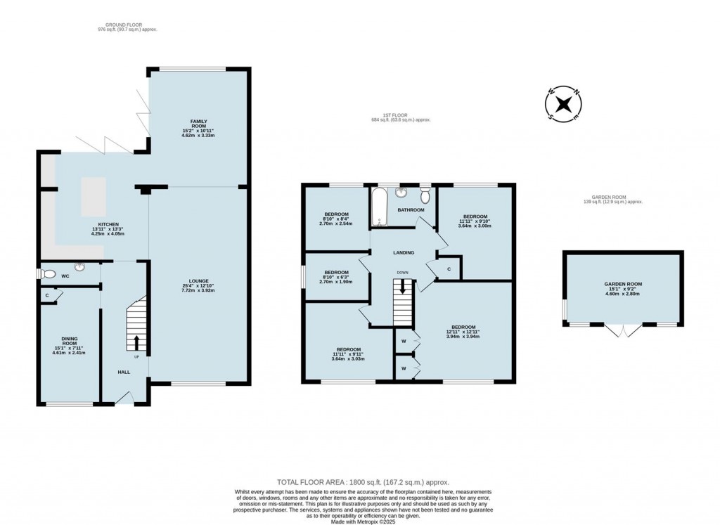 Floorplans For Harecroft Crescent, Sapcote, Leicester, LE9