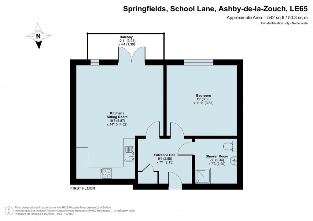 Floorplans For School Lane, Ashby-De-La-Zouch, LE65