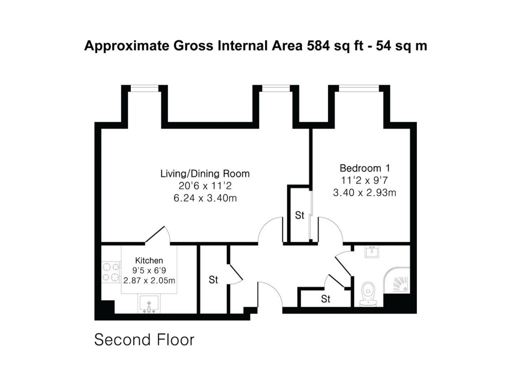 Floorplans For Radwinter Road, Saffron Walden