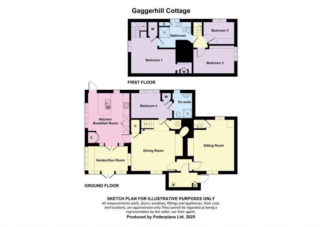 Floorplans For Brighstone, Isle of Wight