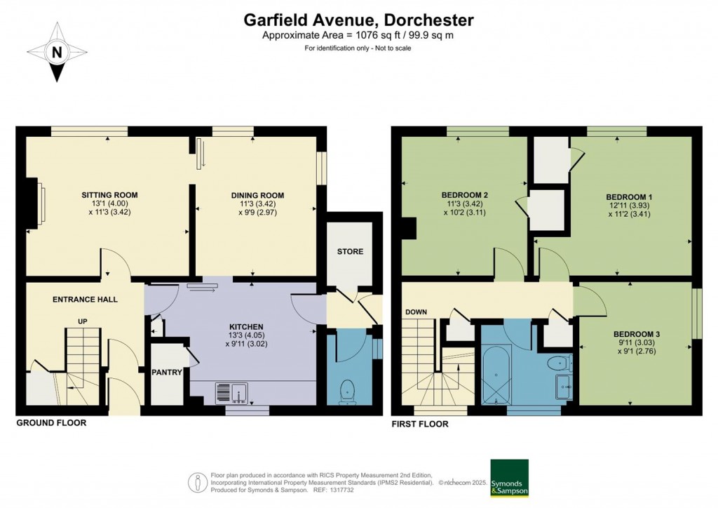 Floorplans For Garfield Avenue, Dorchester