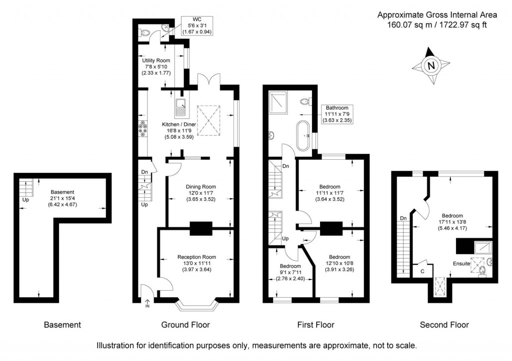 Floorplans For Radwinter Road, Saffron Walden