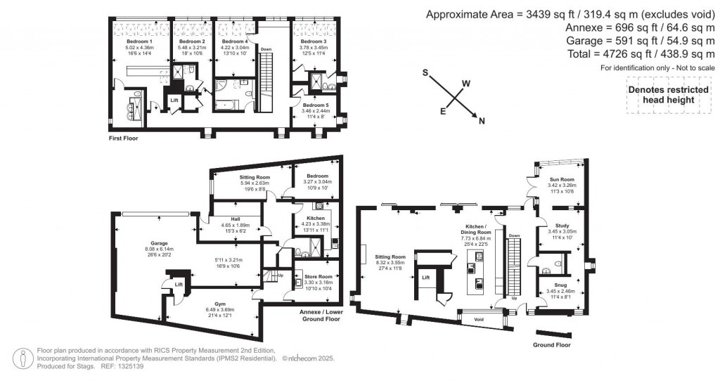 Floorplans For High Street, Halberton