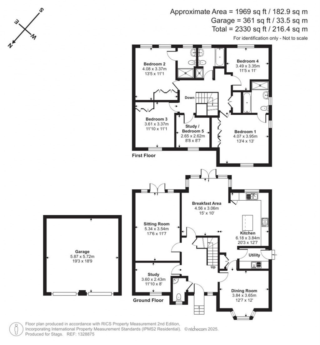 Floorplans For Dunlin Drive, Yelland, Barnstaple
