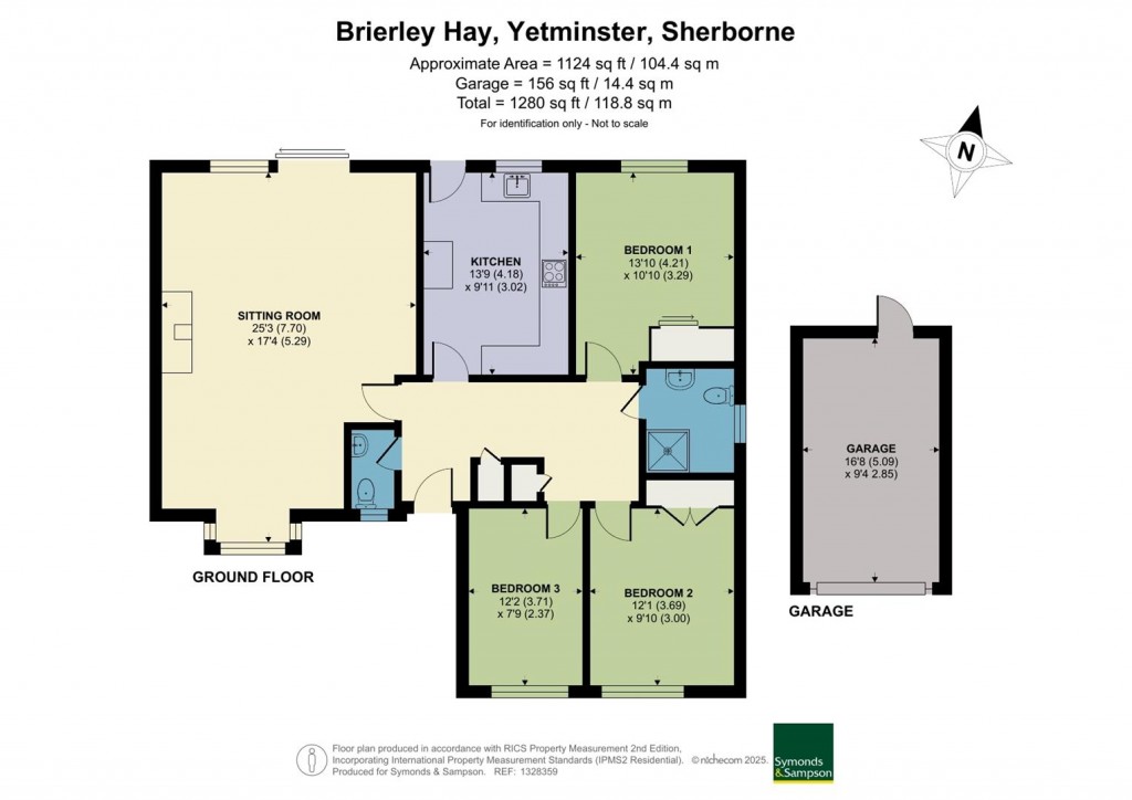 Floorplans For Brierley Hay, Yetminster, Sherborne
