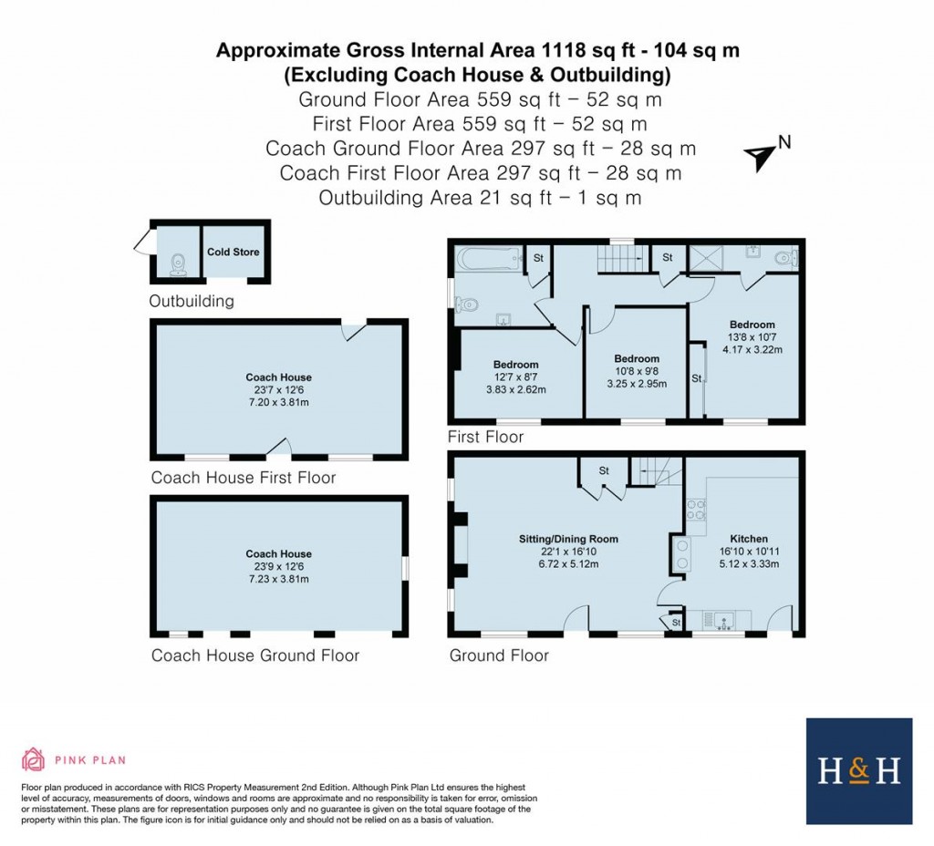 Floorplans For West End, West Haddon, Northampton, NN6