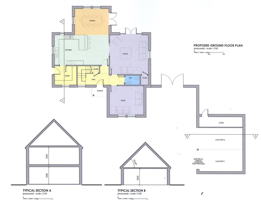 Floorplans For East Coker, Yeovil