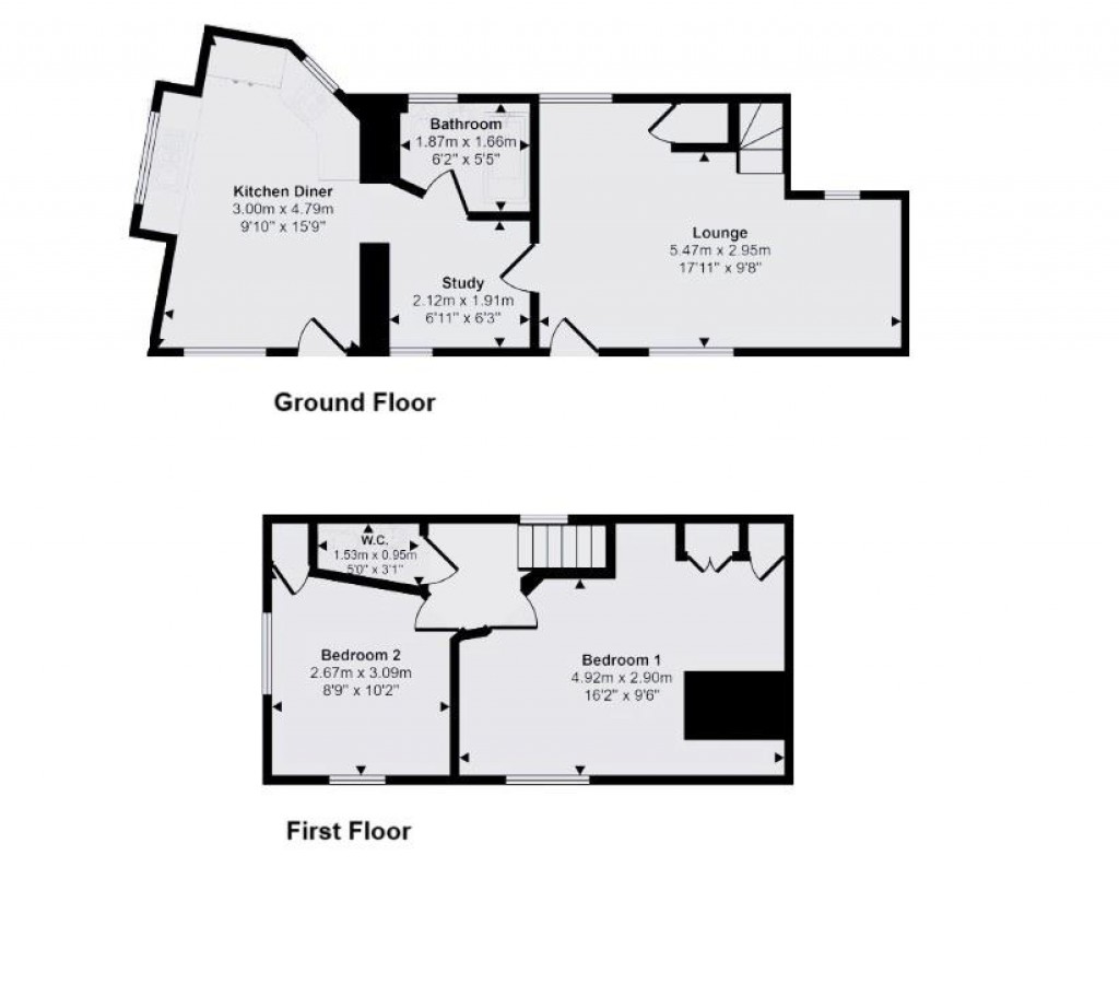 Floorplans For Higher Eype, Bridport