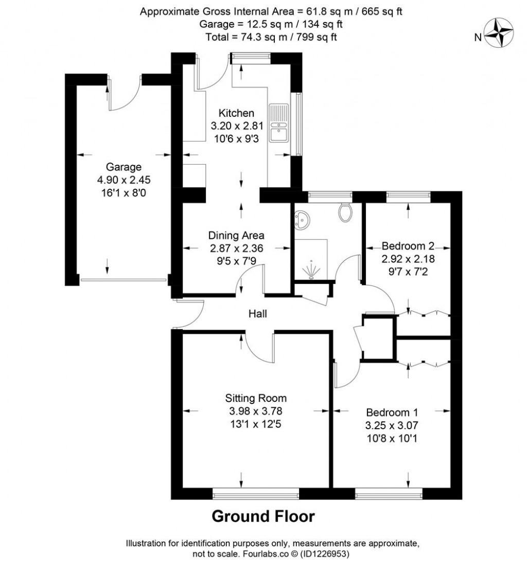 Floorplans For Four Acre Mead, Bishops Lydeard, Taunton