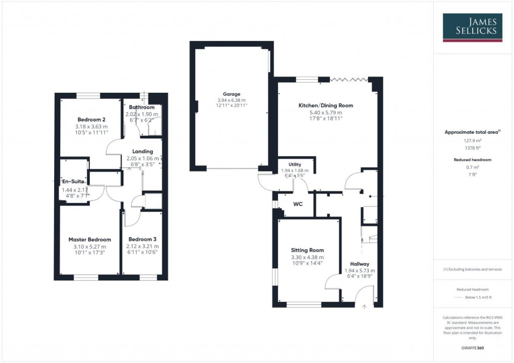 Floorplans For Dovecot Close, Congerstone, Nuneaton