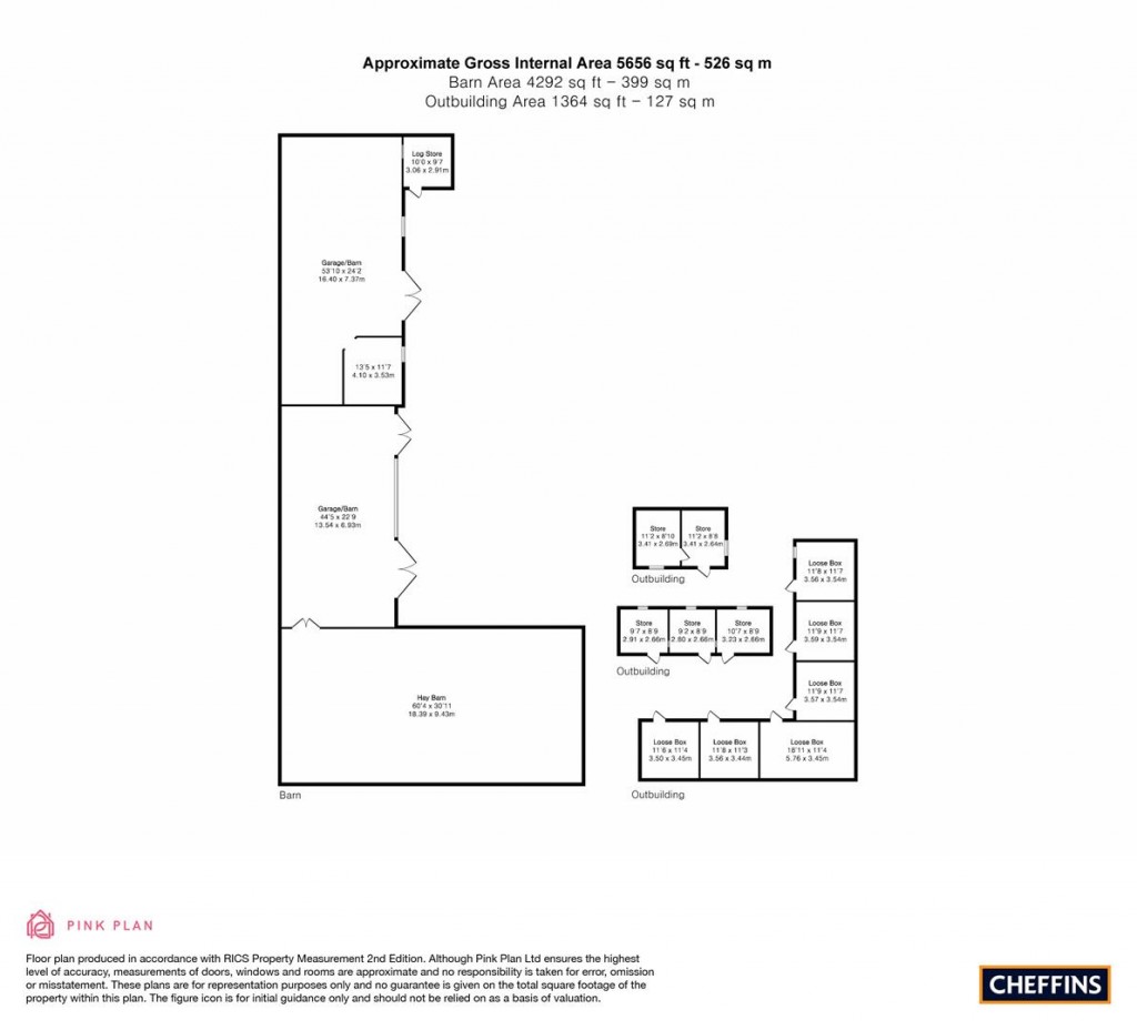 Floorplans For Long Lane, Fowlmere