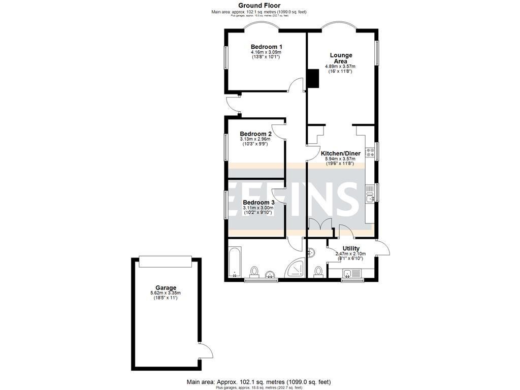 Floorplans For Brook Street, Soham