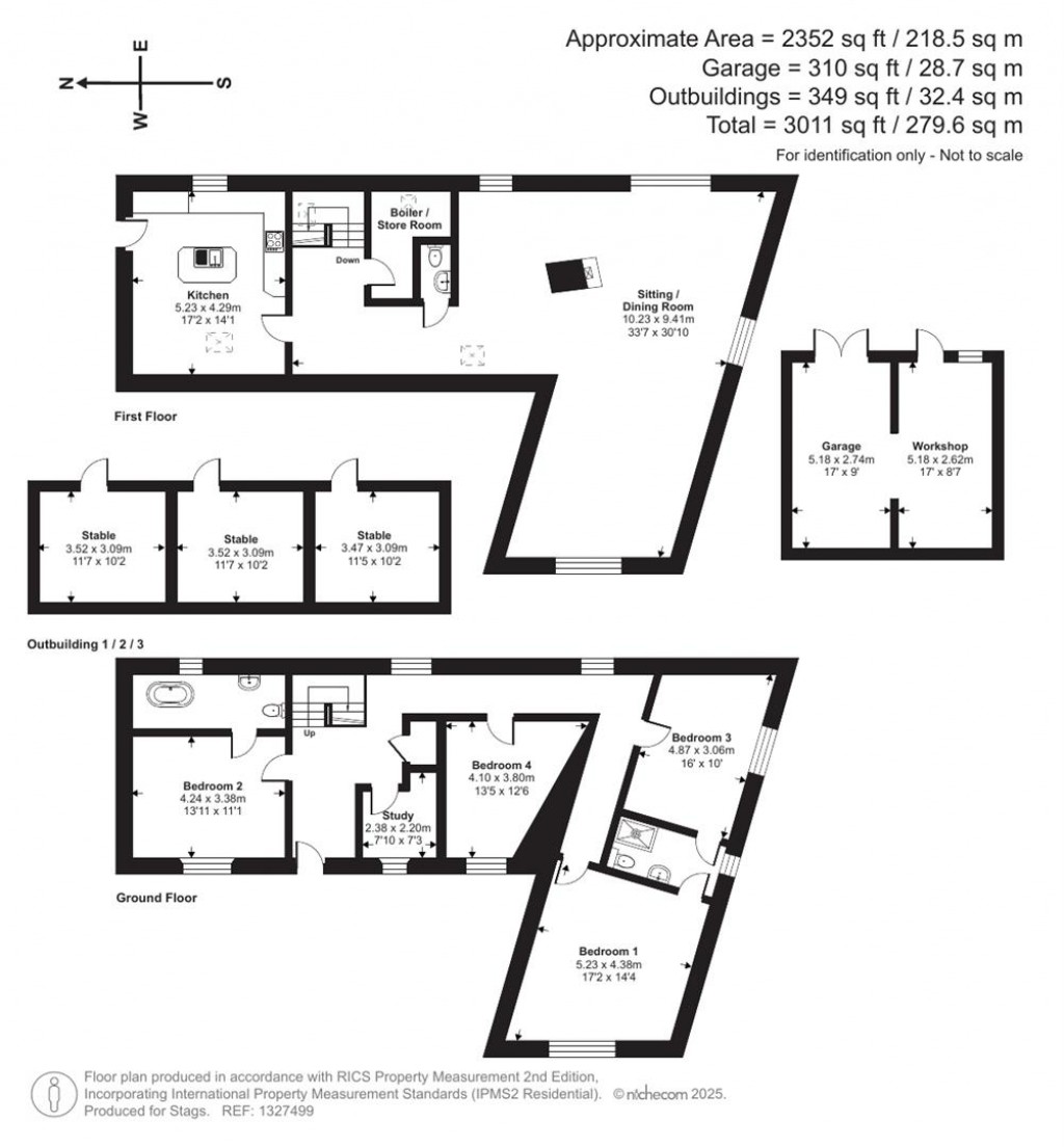 Floorplans For St. Neot, Liskeard