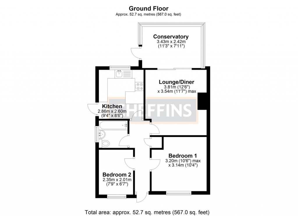 Floorplans For Lester Drive, Haddenham, Ely