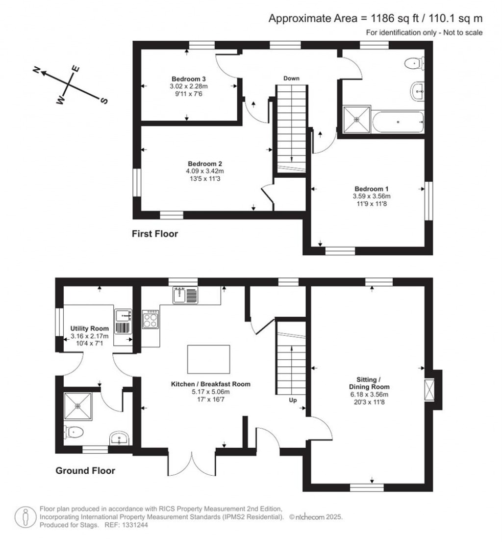 Floorplans For Nanstallon, Bodmin