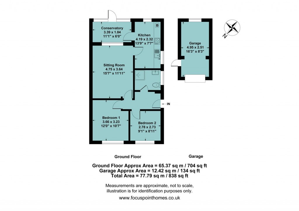 Floorplans For Ruscote Avenue, Banbury