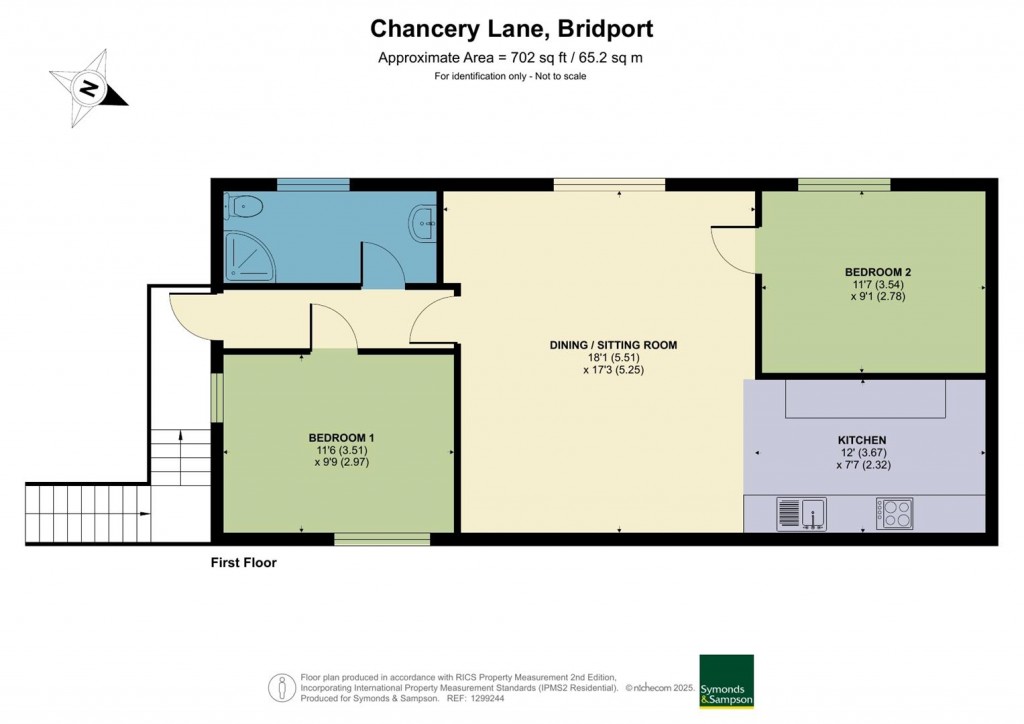 Floorplans For Chancery Lane, Bridport