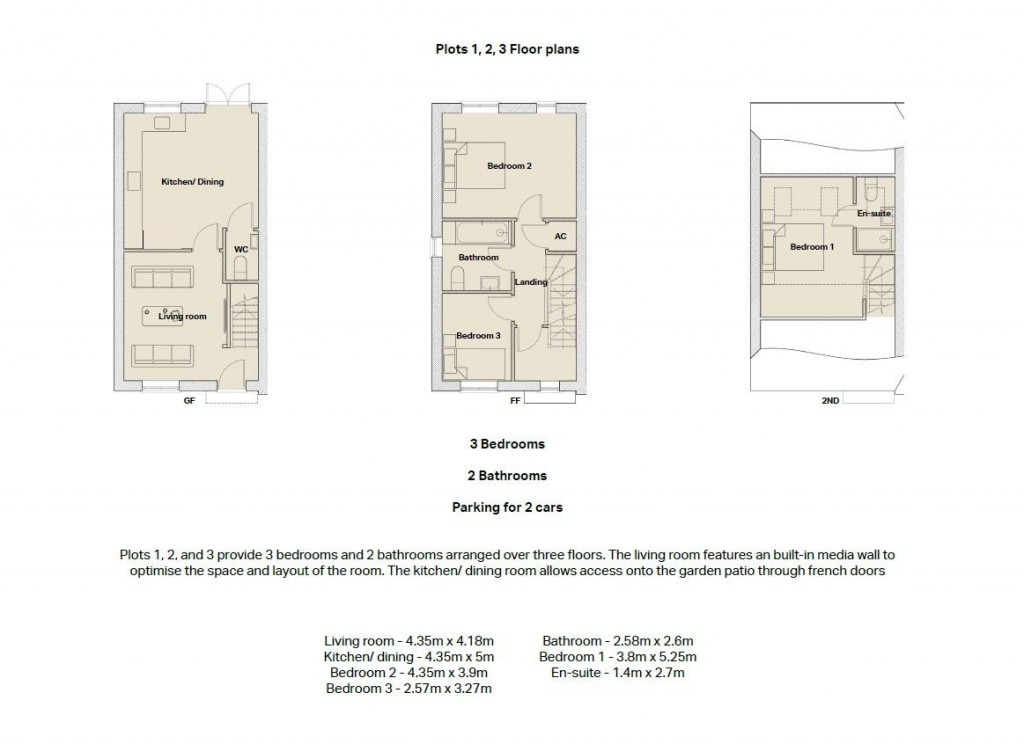 Floorplans For Stanton Under Bardon, Leicestershire