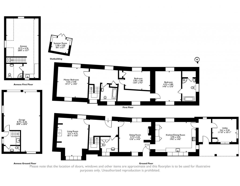 Floorplans For Wakerley Road, Harringworth, Corby