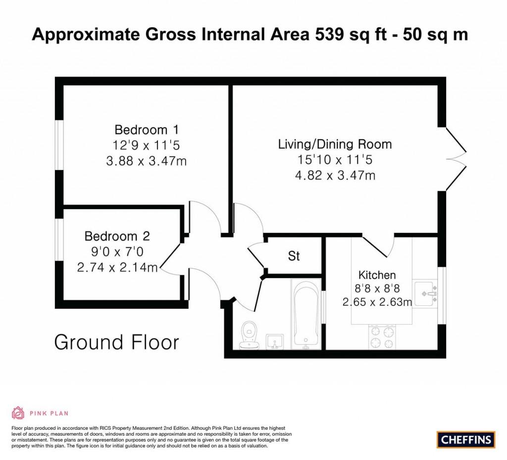 Floorplans For Long Horse Croft, Saffron Walden