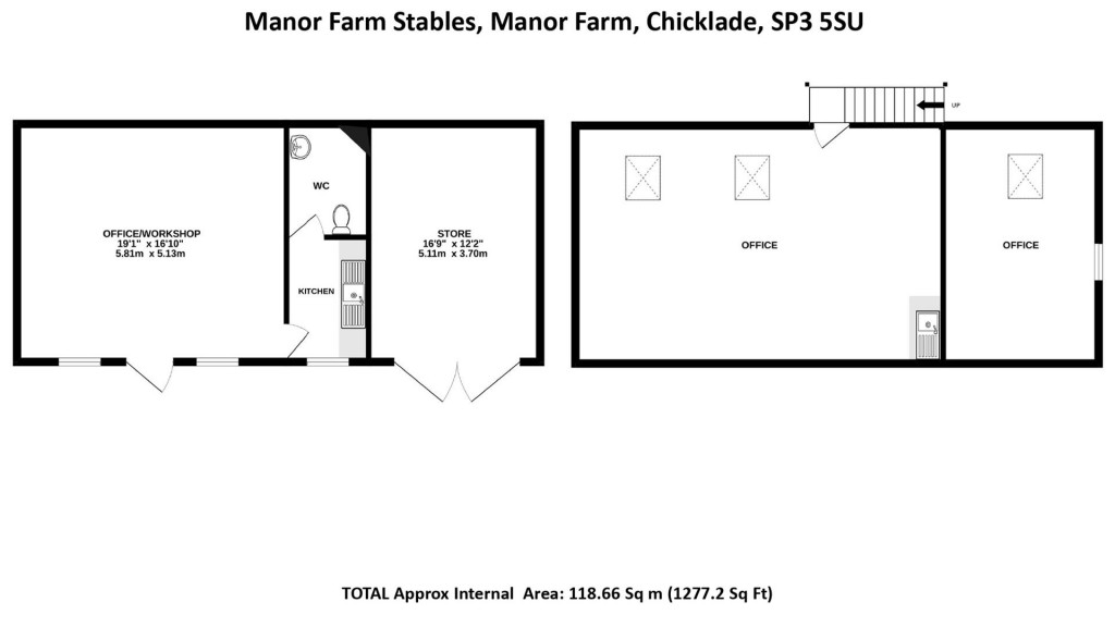 Floorplans For Chicklade, Hindon
