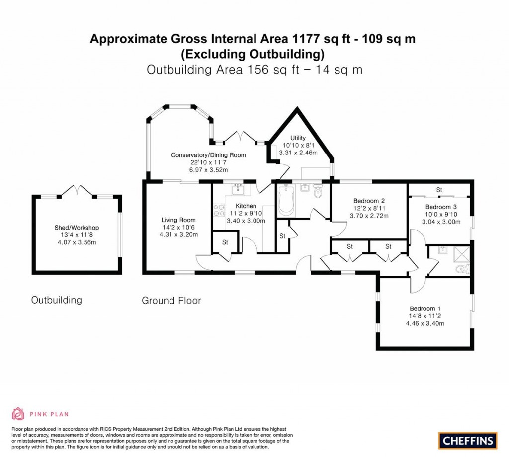 Floorplans For Greys Glebe, Barnardiston, Haverhill