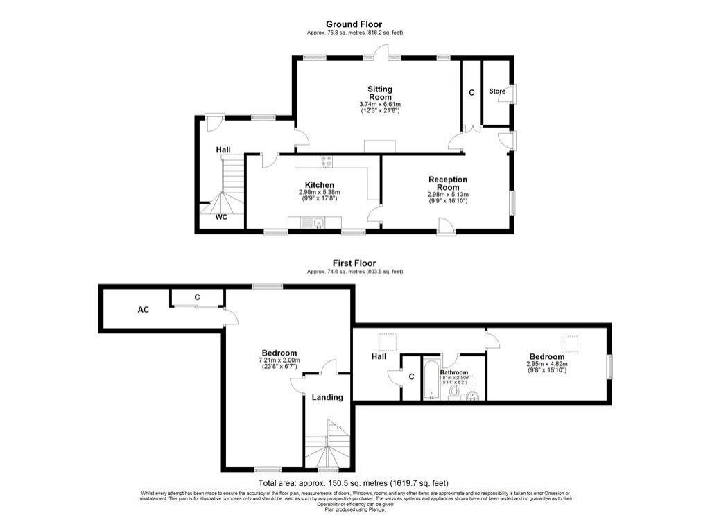 Floorplans For Shillingstone, Blandford Forum