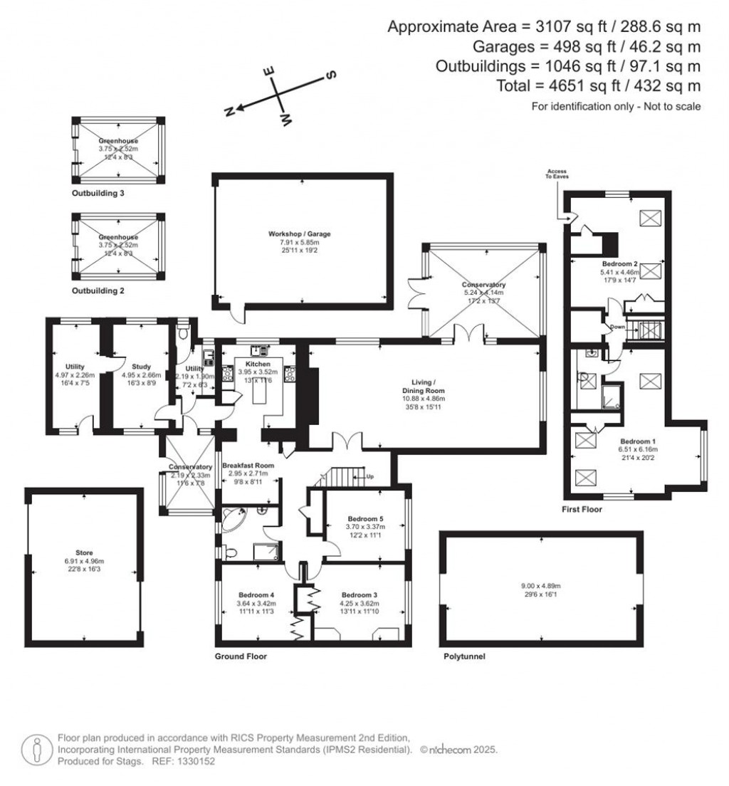 Floorplans For Roche, St Austell