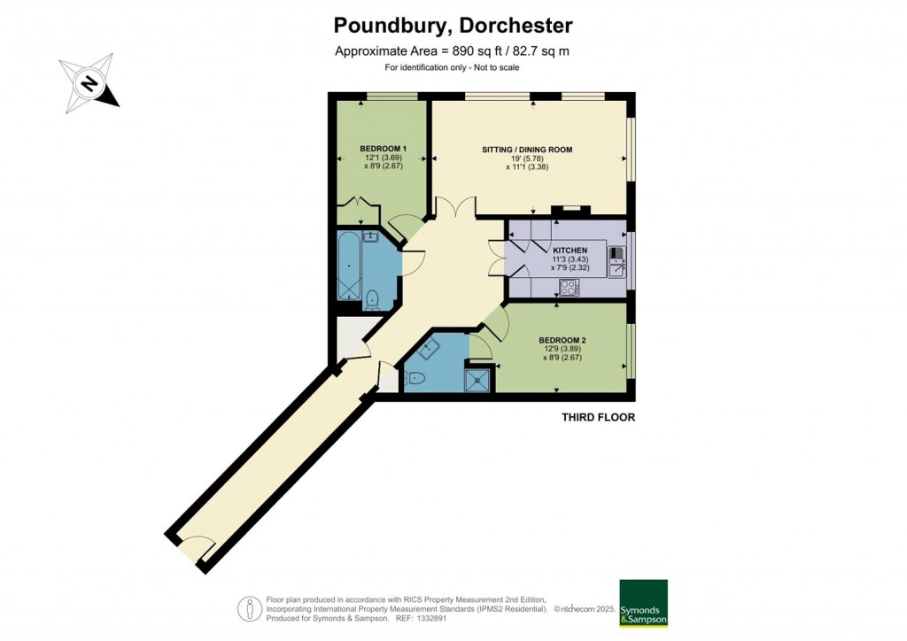 Floorplans For Middlemarsh Street, Poundbury, Dorchester