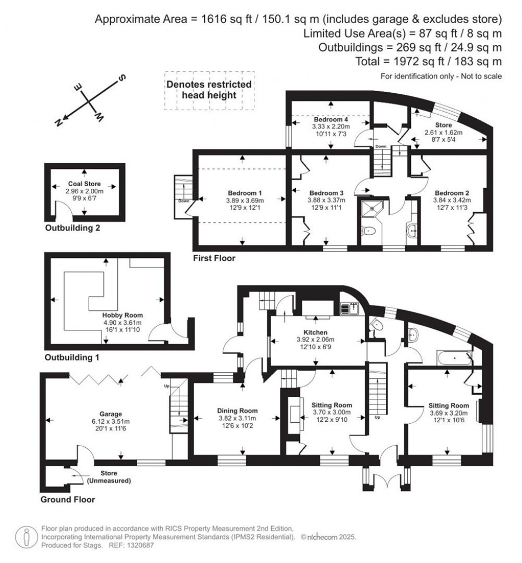 Floorplans For Barbrook, Lynton