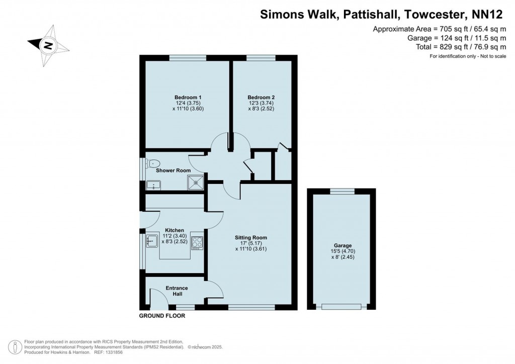 Floorplans For Simons Walk, Pattishall, NN12