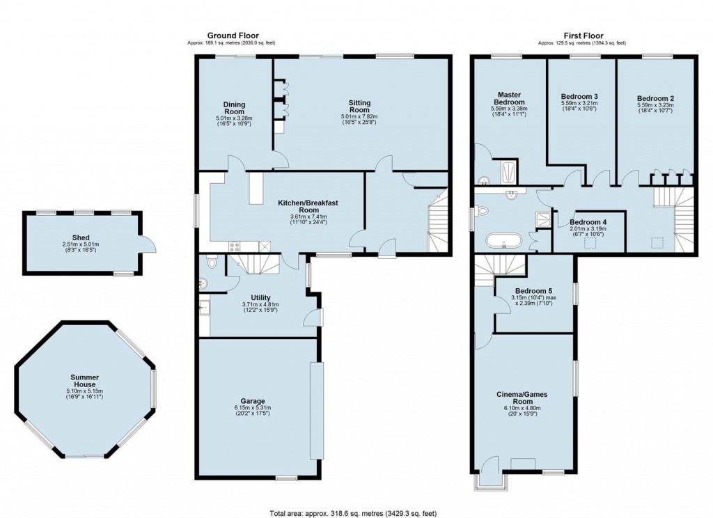 Floorplans For Church Lane, East Haddon, Northampton, NN6
