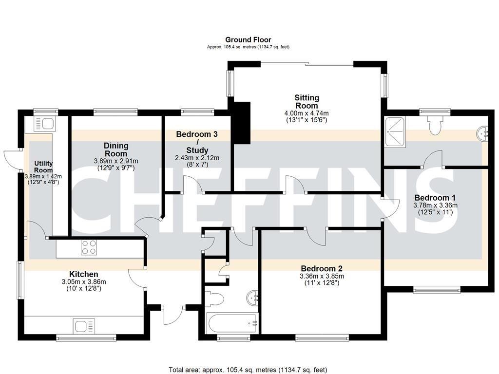 Floorplans For Priors Court, Sutton