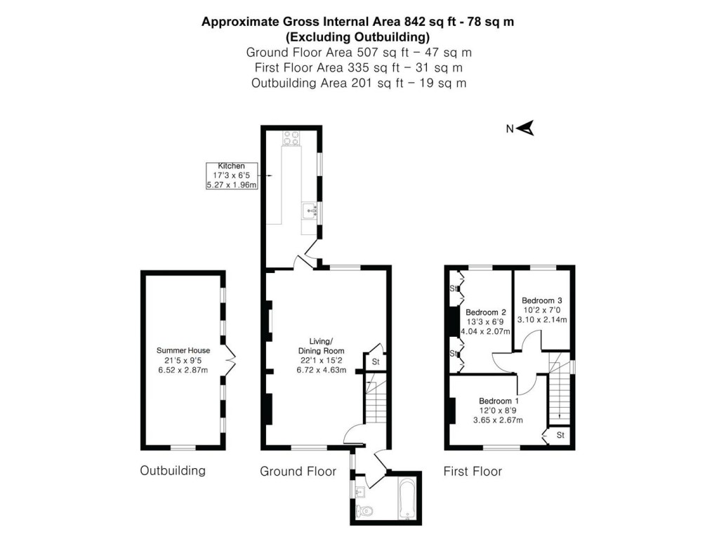 Floorplans For Balsham Road, Linton, Cambridge