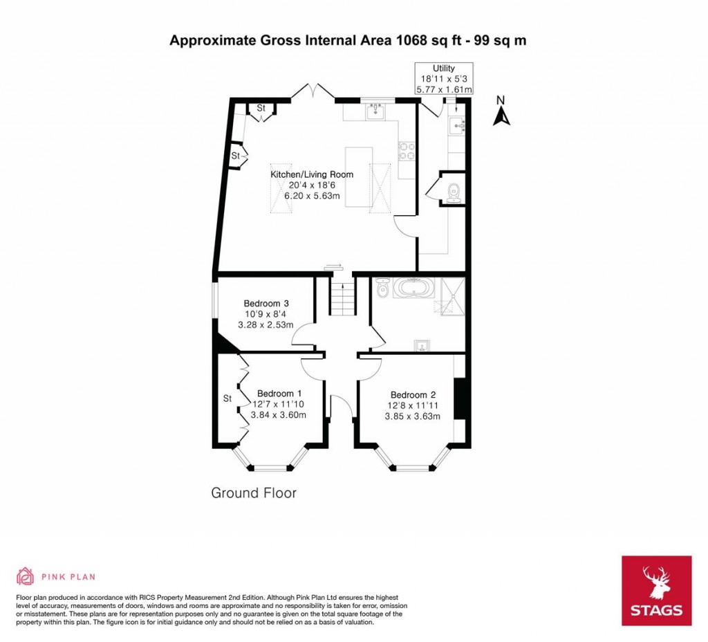 Floorplans For Follaton, Plymouth Road, Totnes