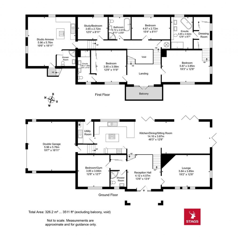 Floorplans For Barfleur Rise, Lyme Regis