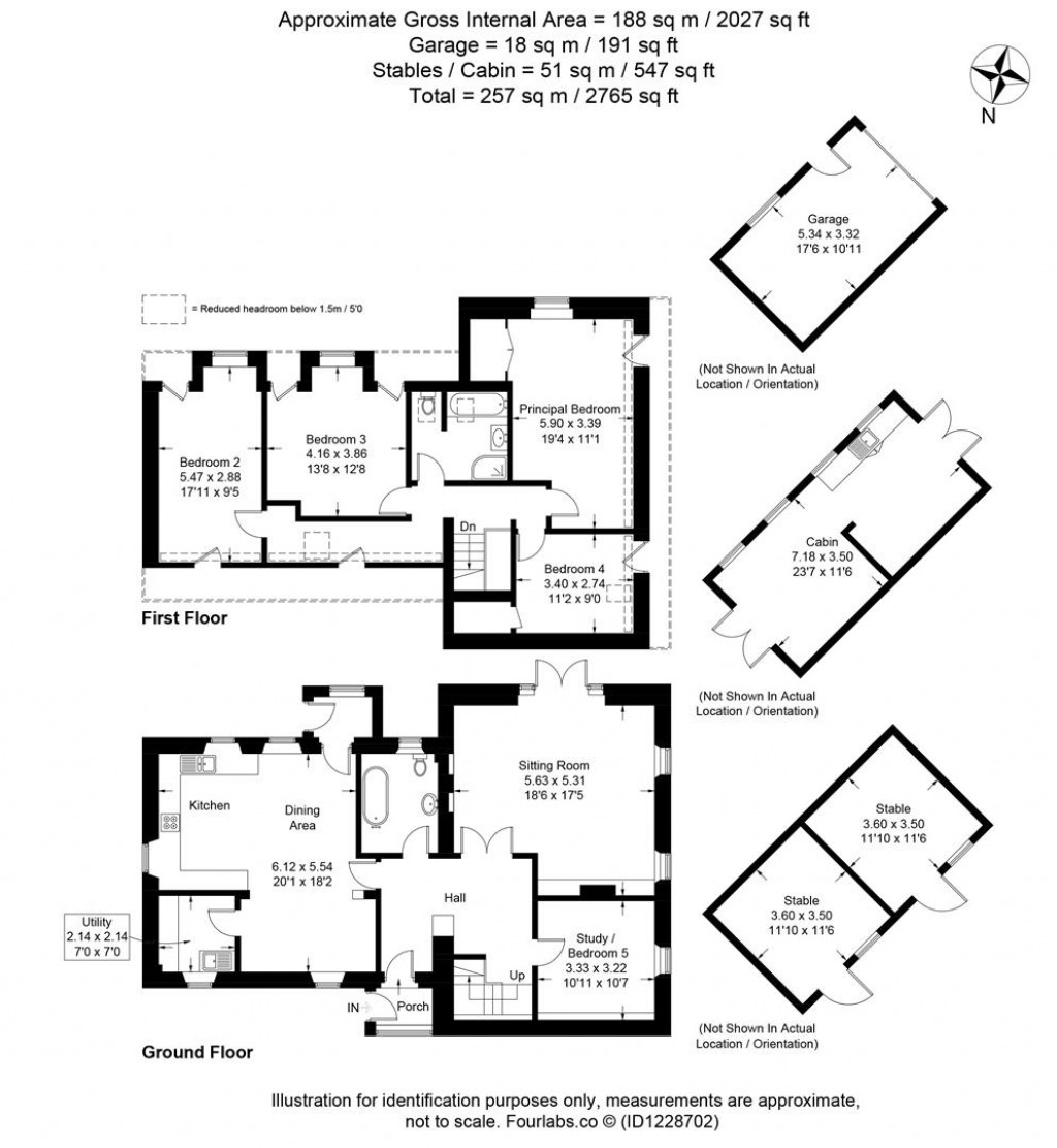 Floorplans For Ludgvan, Penzance