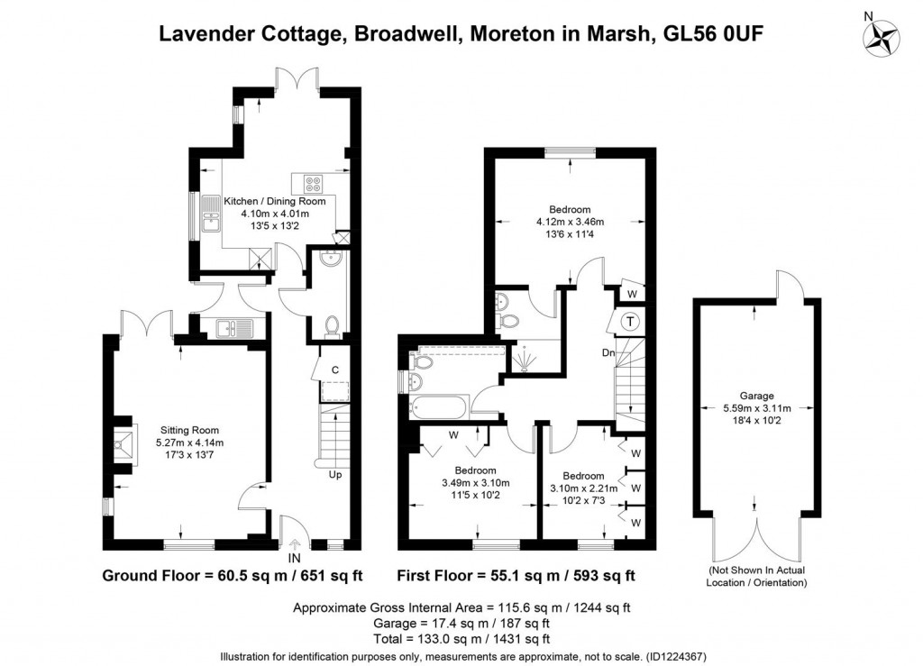 Floorplans For Broadwell, Gloucestershire