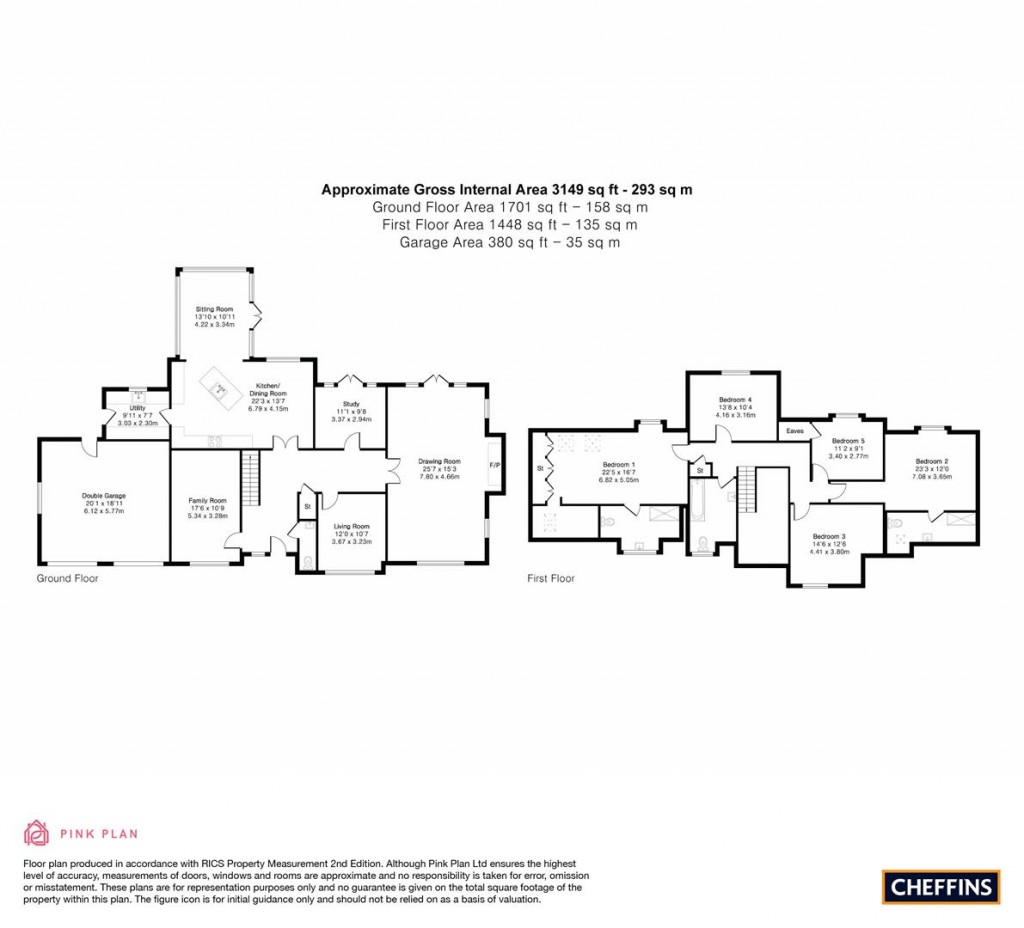 Floorplans For Stockbridge Meadows, Melbourn
