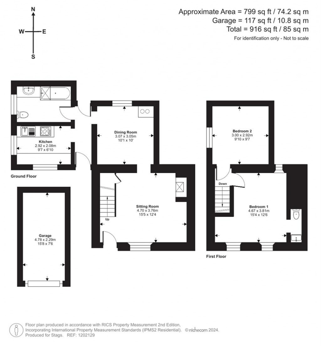 Floorplans For Blisland, Bodmin