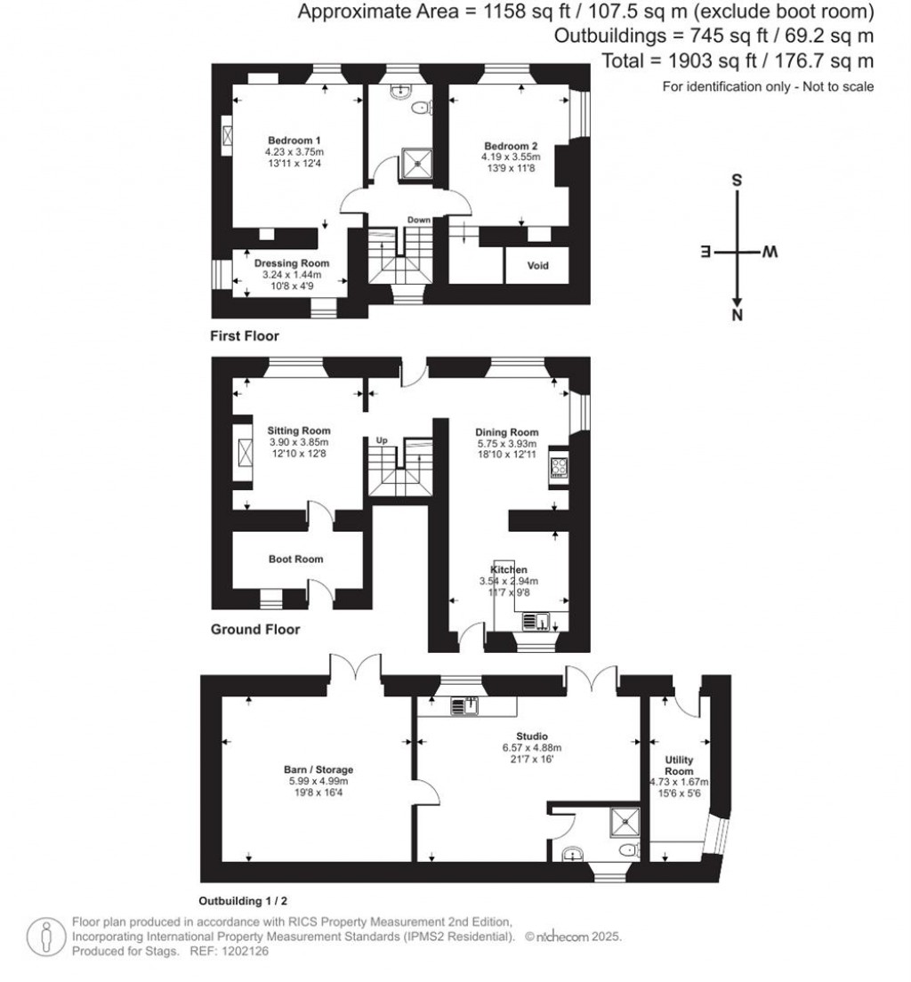 Floorplans For Blisland, Bodmin