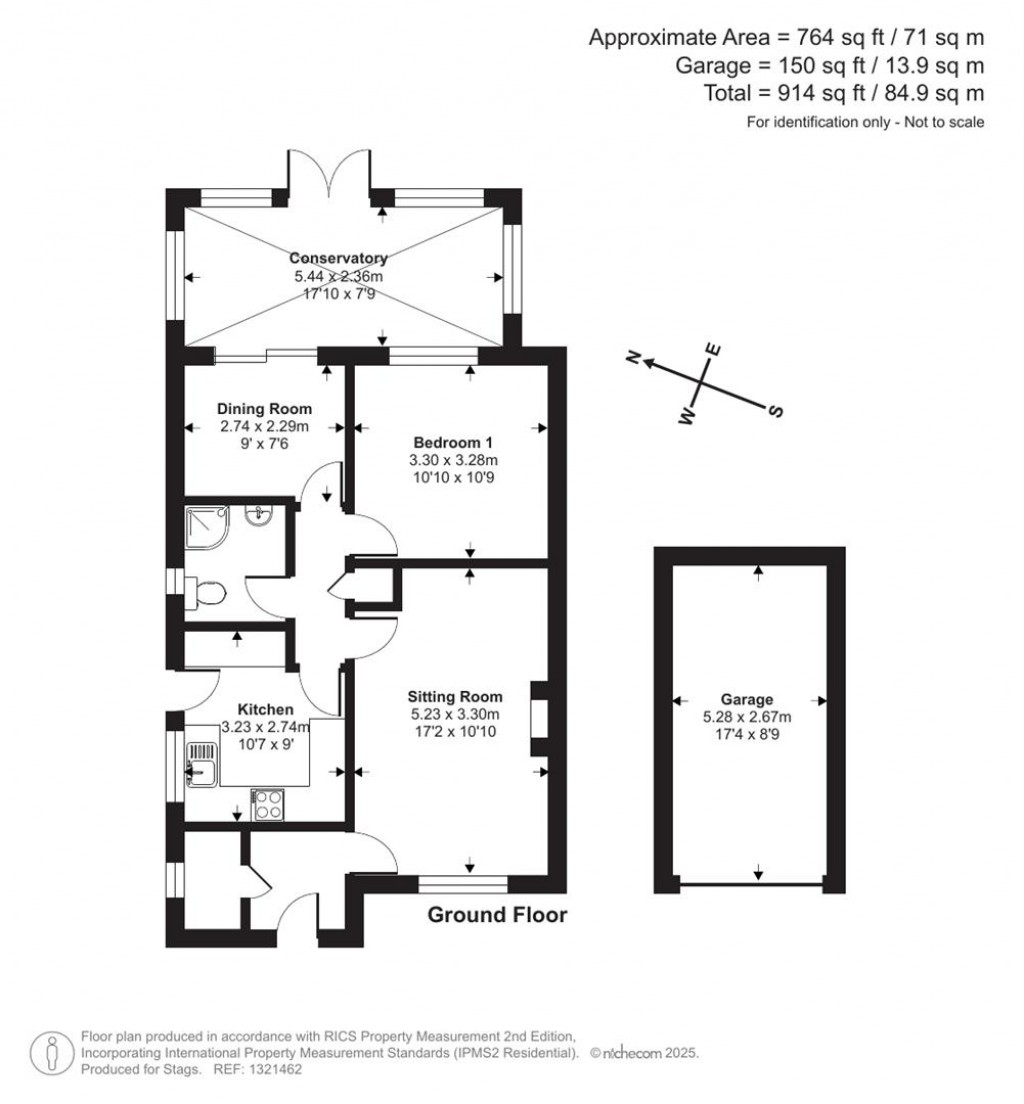 Floorplans For Blind Lane Close, Bradpole, Bridport