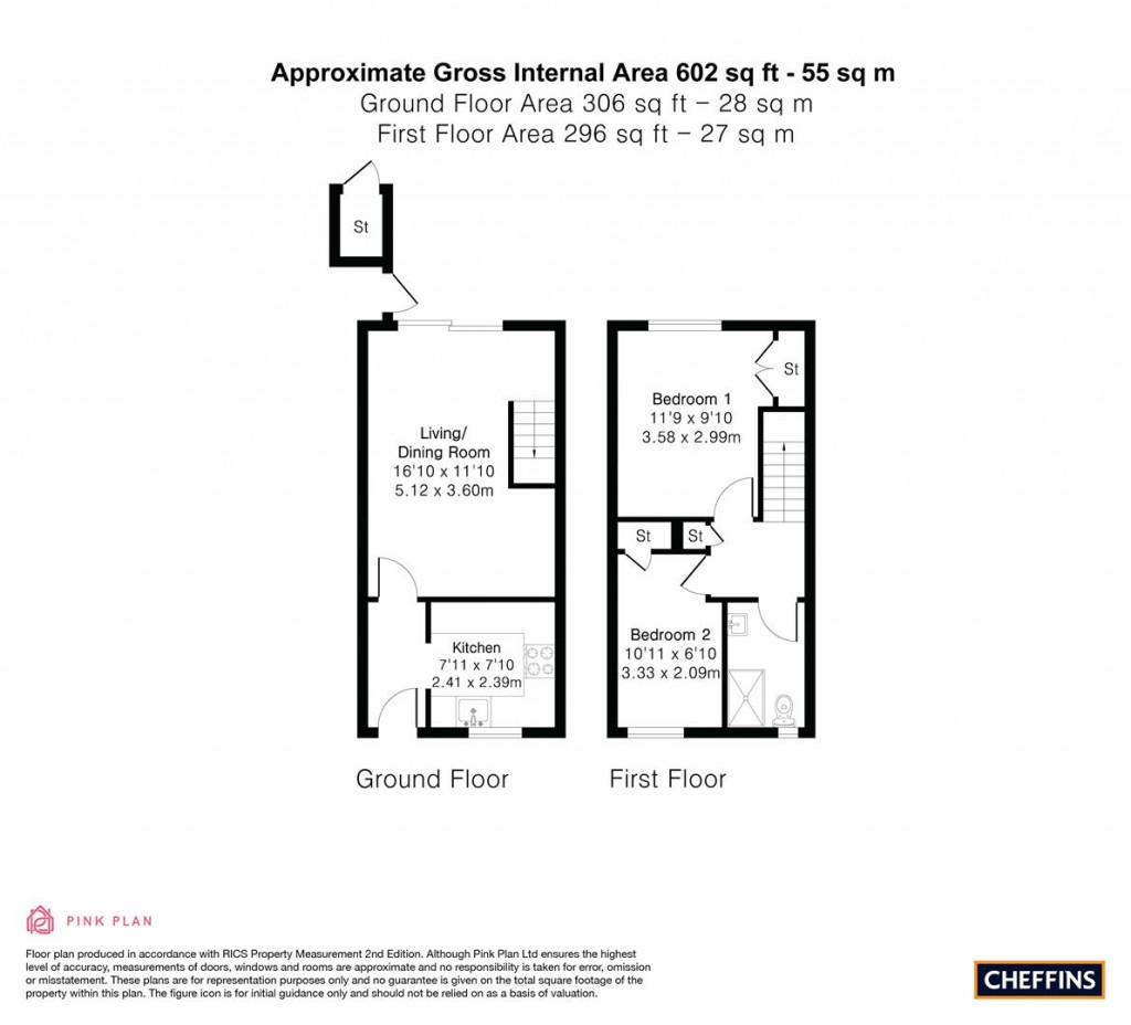 Floorplans For Colne Valley Road, Haverhill