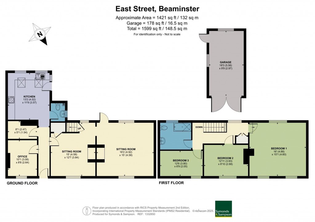 Floorplans For East Street, Beaminster