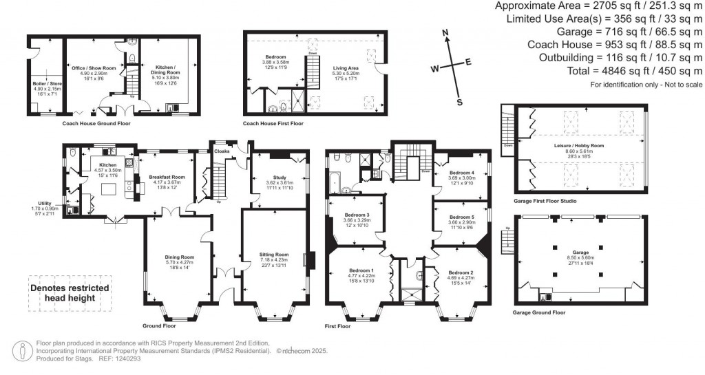 Floorplans For Bodley Lane, Parracombe