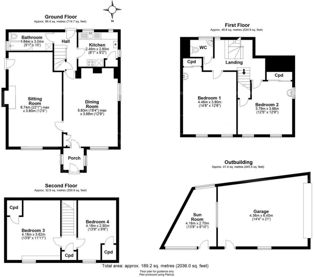 Floorplans For Elephant Green, Newport, Saffron Walden