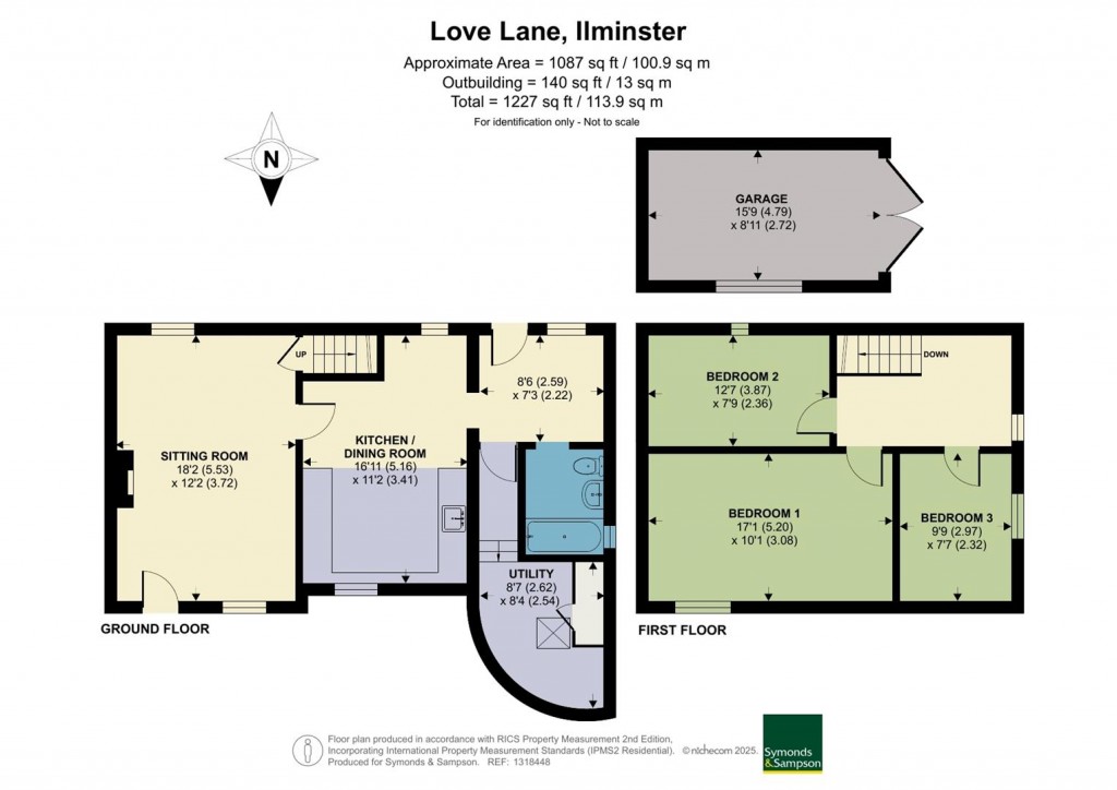 Floorplans For Love Lane, Ilminster